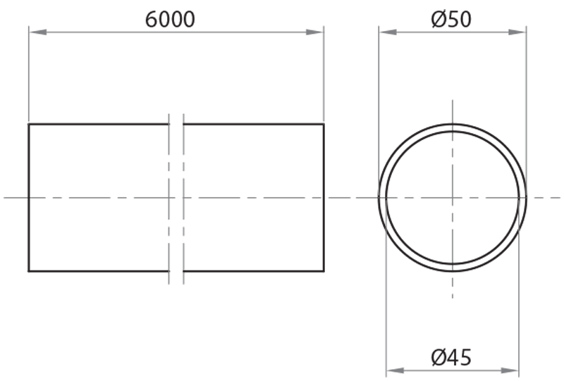 904510 - Tubo per la realizzazione dei rulli Ø50 / Trasporto motorizzato con rulli Ø50 / Nastri di trasporto / Prodotti / Alutec | Profili in alluminio, sistemi di trasporto e automazione industriale - Alutec Group 904510 - Tubo per la realizzazione dei rulli Ø50 / Trasporto motorizzato con rulli Ø50 / Nastri di trasporto / Prodotti / Alutec | Profili in alluminio, sistemi di trasporto e automazione industriale - Alutec Group