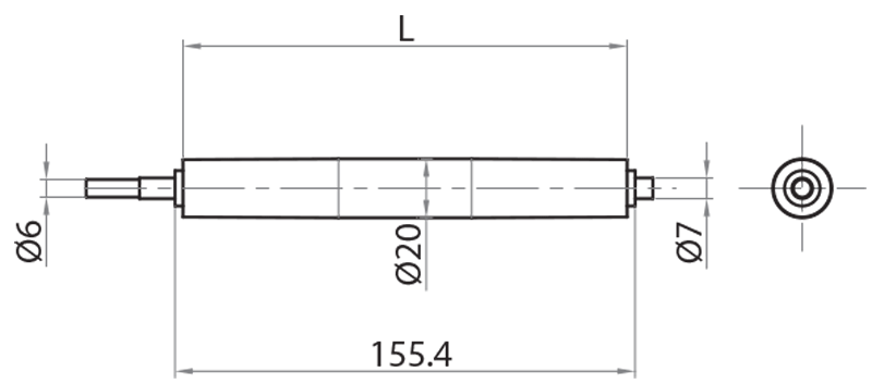 901808-1 - Ø20 mm drive rollers / Motorized conveyor with rollers Ø20 / Conveyor belts / Products / Alutec | Profili in alluminio, sistemi di trasporto e automazione industriale - Alutec Group 901808-1 - Ø20 mm drive rollers / Motorized conveyor with rollers Ø20 / Conveyor belts / Products / Alutec | Profili in alluminio, sistemi di trasporto e automazione industriale - Alutec Group