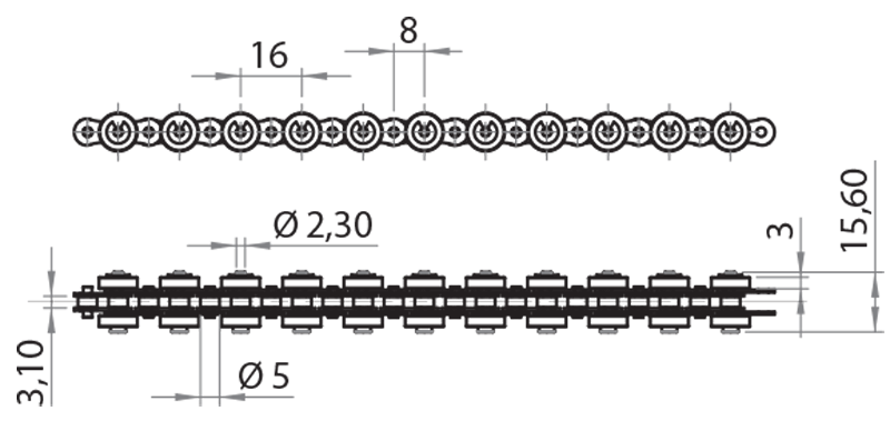 939904 - Leichte Lasten Kette / Leichtes Förderband / Stauförderer / Produkte / Alutec | Profili in alluminio, sistemi di trasporto e automazione industriale - Alutec Group 939904 - Leichte Lasten Kette / Leichtes Förderband / Stauförderer / Produkte / Alutec | Profili in alluminio, sistemi di trasporto e automazione industriale - Alutec Group