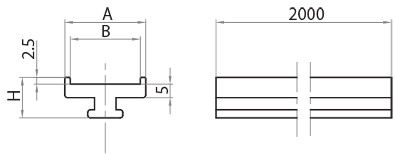 930018 - Belt-drive profile / Lateral belts conveyor / Accumulation conveyors / Products / Alutec | Profili in alluminio, sistemi di trasporto e automazione industriale - Alutec Group 930018 - Belt-drive profile / Lateral belts conveyor / Accumulation conveyors / Products / Alutec | Profili in alluminio, sistemi di trasporto e automazione industriale - Alutec Group