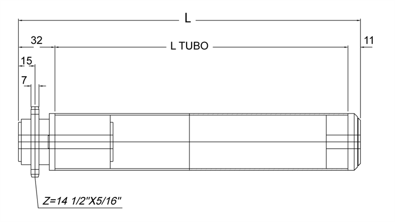 905100-L - Rullo di traino con tappi 700253-700252 / Componentistica per rulliere / Trasporto ad accumulo / Prodotti / Alutec | Profili in alluminio, sistemi di trasporto e automazione industriale - Alutec Group 905100-L - Rullo di traino con tappi 700253-700252 / Componentistica per rulliere / Trasporto ad accumulo / Prodotti / Alutec | Profili in alluminio, sistemi di trasporto e automazione industriale - Alutec Group