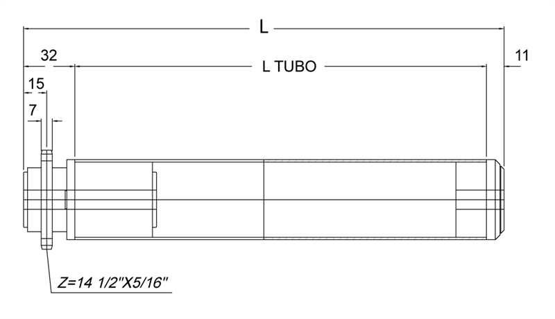 905300-L - Rullo frizionato con tappi 700254-700252 / Componentistica per rulliere / Trasporto ad accumulo / Prodotti / Alutec | Profili in alluminio, sistemi di trasporto e automazione industriale - Alutec Group 905300-L - Rullo frizionato con tappi 700254-700252 / Componentistica per rulliere / Trasporto ad accumulo / Prodotti / Alutec | Profili in alluminio, sistemi di trasporto e automazione industriale - Alutec Group