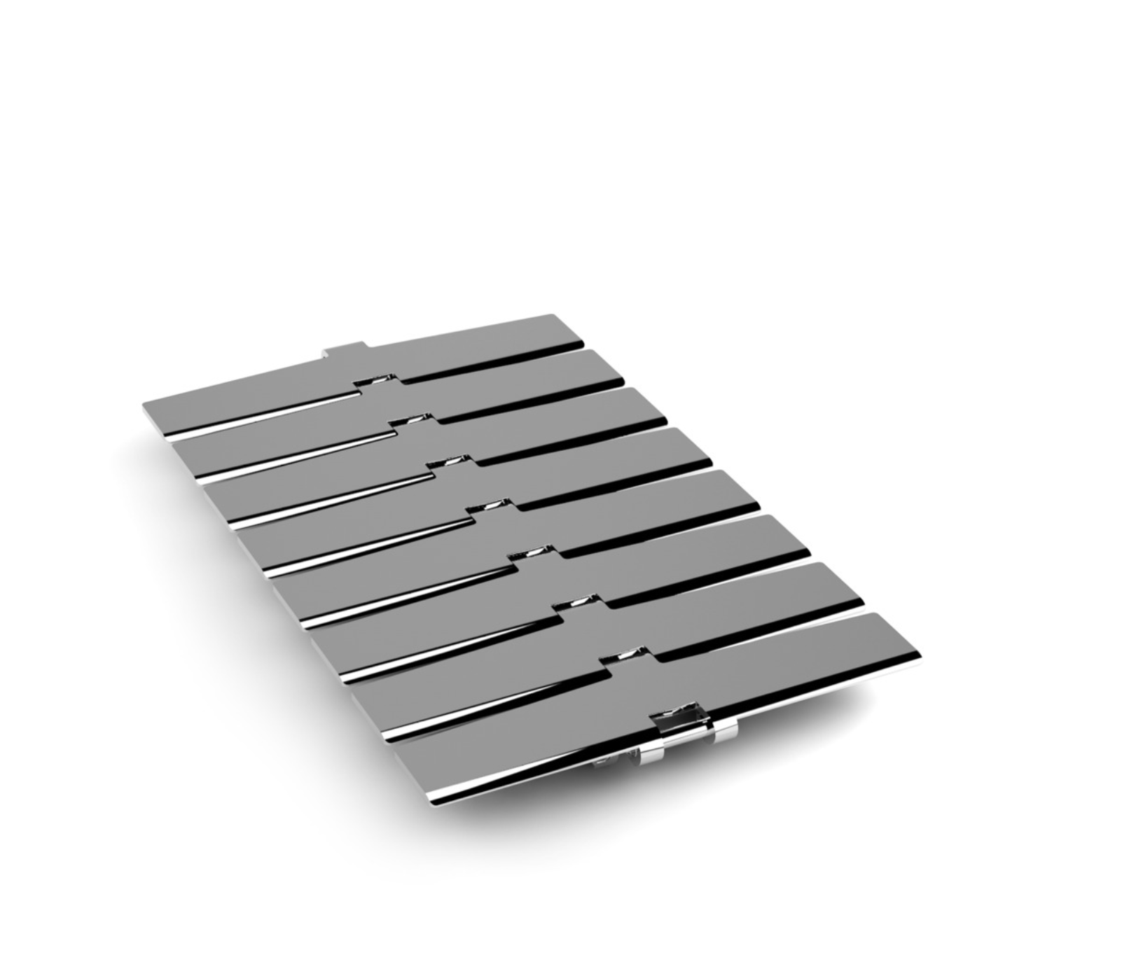 Component for table-top accumulation conveyor line A6050190S: Steel chain for channel 196